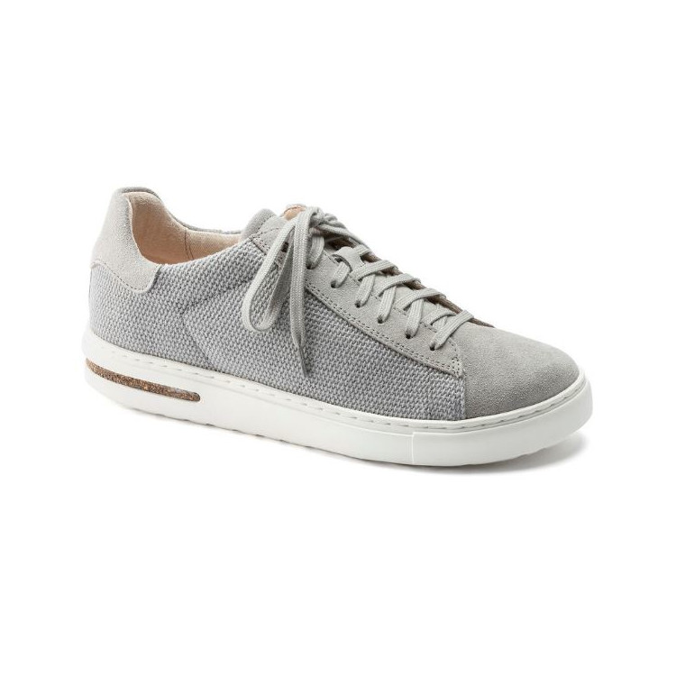 Birkenstock Bend Low Canvas/Suede Shoe | Whale Gray | Reg Width- Men's (1022398) - Image 3